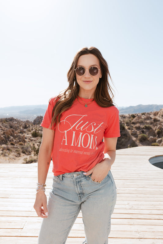 Just a Mom Advocating Cream Tee